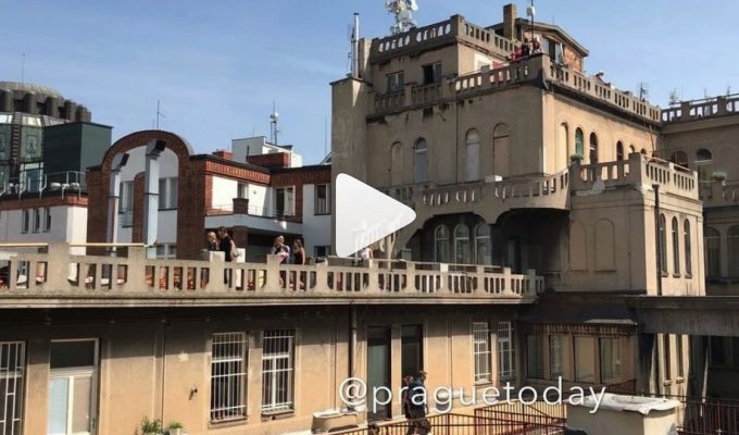 Palace Lucerna rooftop