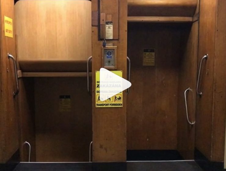 paternoster in Lucerna Palace