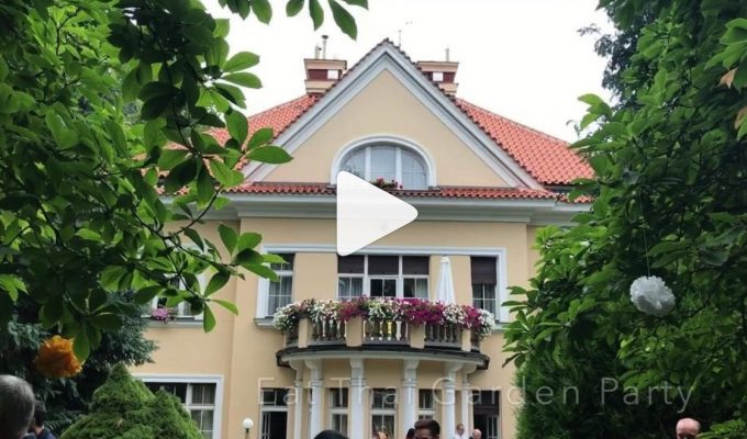 Garden Party in Thai embassy Prague
